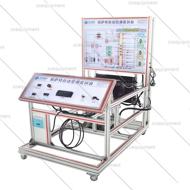 Teaching Equipment Automatic Air Conditioning System Training Bench