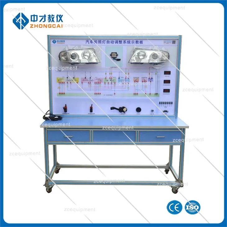 Demonstration Board For Auto Headlight Adjustment System Automotive Trainer