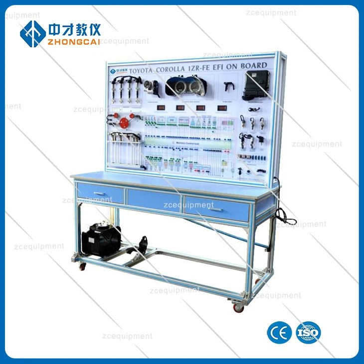 Gasoline Engine Trainer (EFI) Stand With Wiring Panel