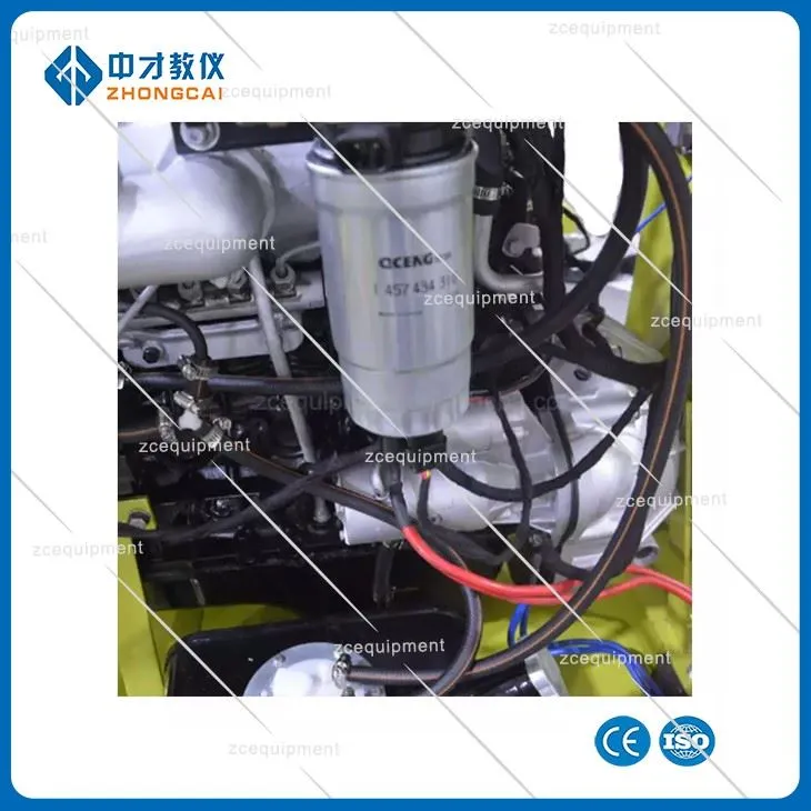 4JB1 Diesel Engine Trainer Automotive Training On Bench Equipment Common Rail Diesel Engine Training