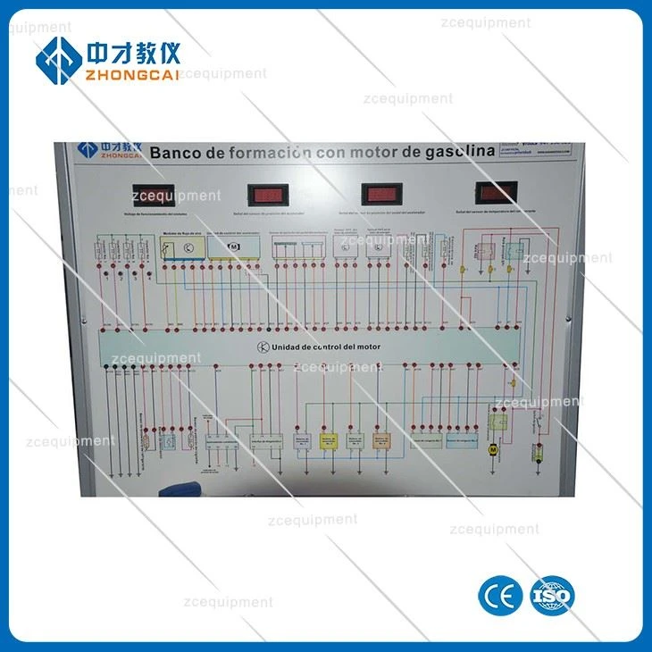 Automotive Trainer, Electrically Controlled Gasoline Engine Training Equipment, Automotive Engine Educational Model