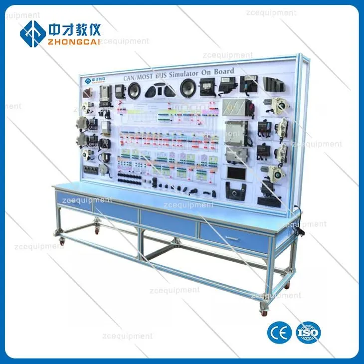 Can/most Bus Training Simulator On Board Automotive Electrical Training Equipment
