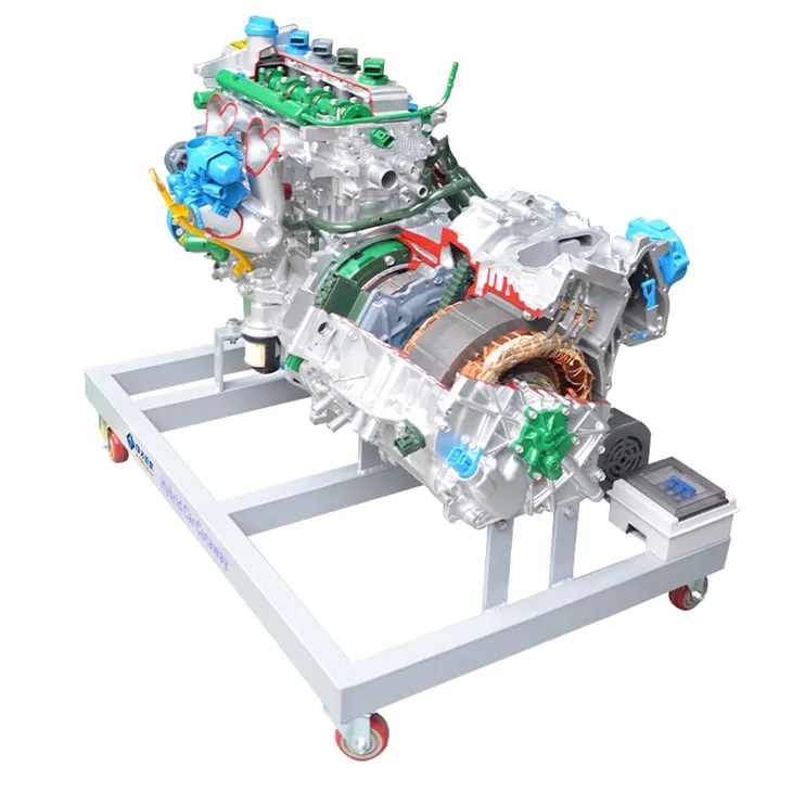 Hybrid Vehicle Engine Sectional Model