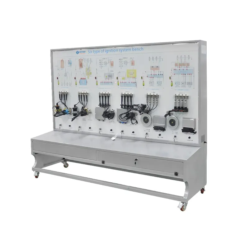 Six Ignition Systems Demonstration Bench for Cars