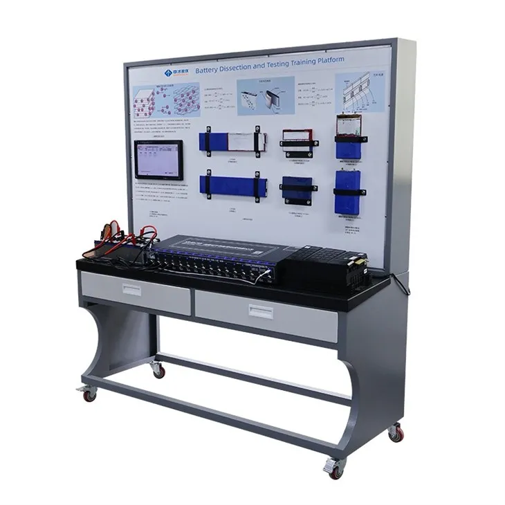 Automotive Battery Disassembly and Testing Training Bench