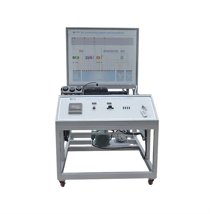 Electrical Laboratory Equipment Motor Manual Air Conditioning System Training Stand