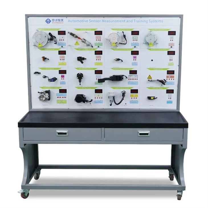 Automotive Sensor Training Equipment Actuator Teaching Panel