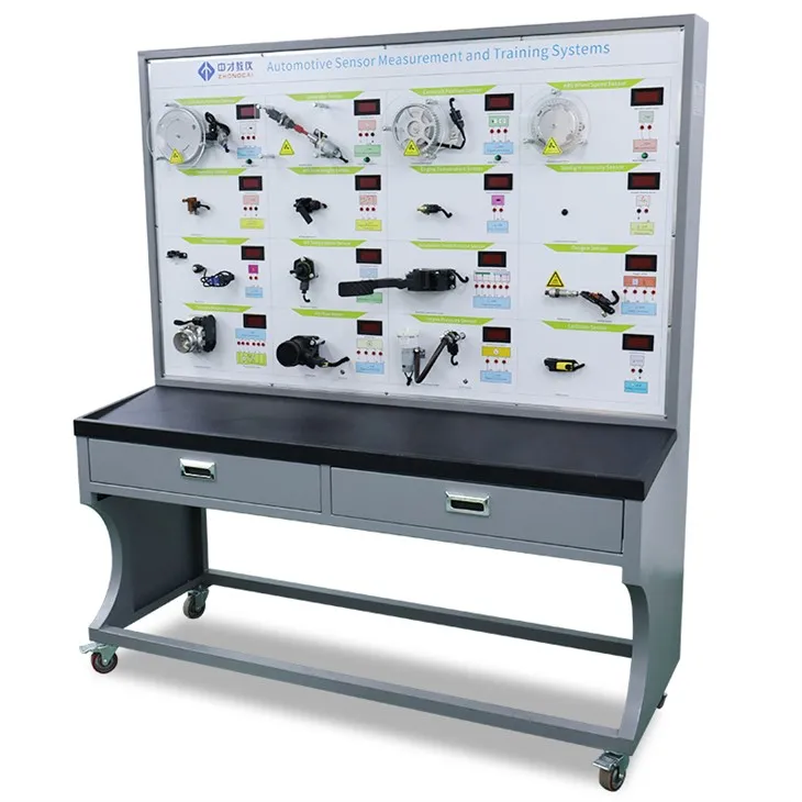 Sensor Actuator Teaching Board Automotive Sensor Training Equipment