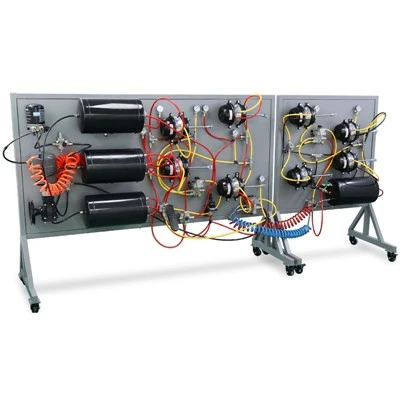 Pneumatic Braking System Teaching Board