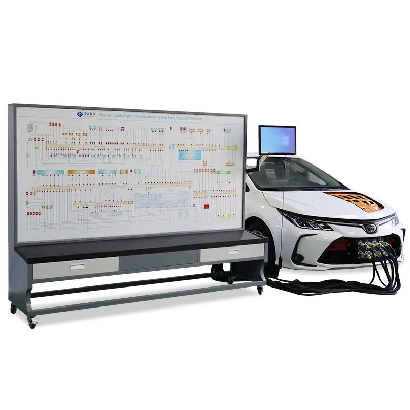 Vocational Training Equipment New Energy Vehicle Dissection And Fault Detection Platform